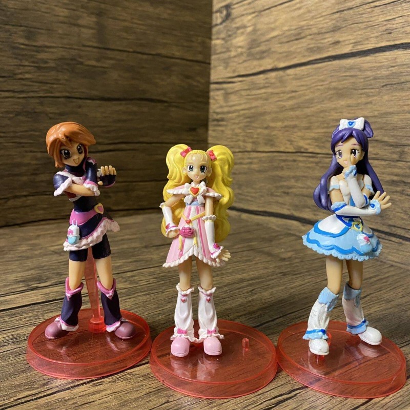 Model Figure Base - Zestaw figurek anime Prettyscures Precure, figurki