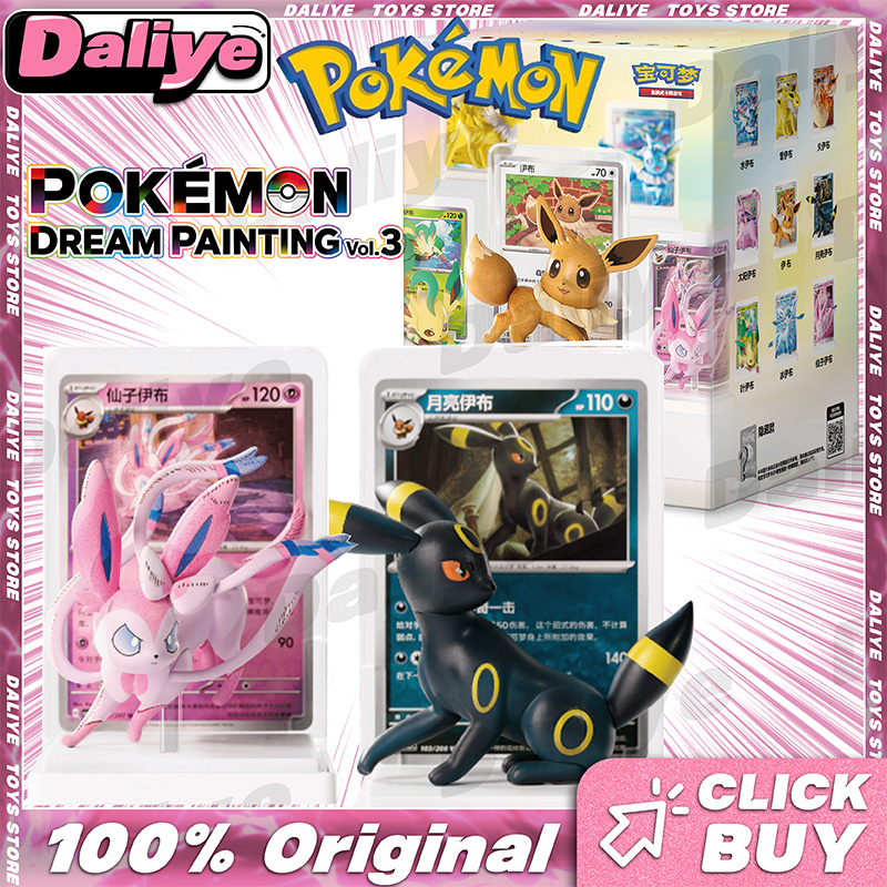 Model Kit Eevee - 100% Oryginalne Karty Pokemon Pokemon Dream