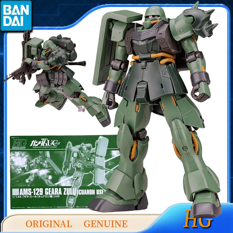 Model Kit Zaku - Bandai oryginalna oryginalna Gundam HG AMS-129