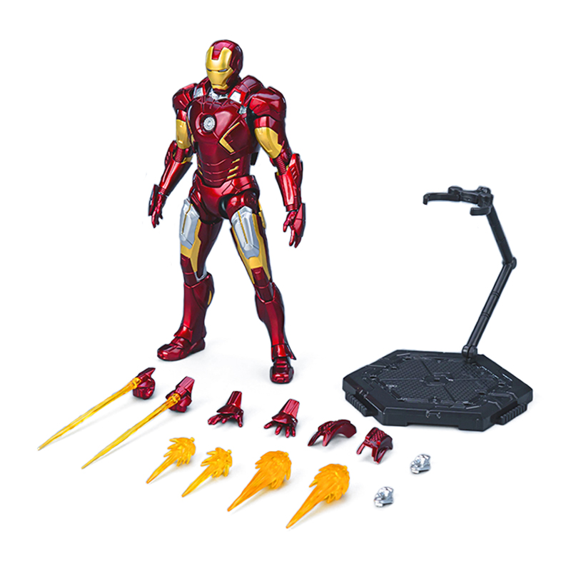 Model Kit Iron Man Mark 50 - 15cm ABS Materiał Fondjoy Avengers Iron