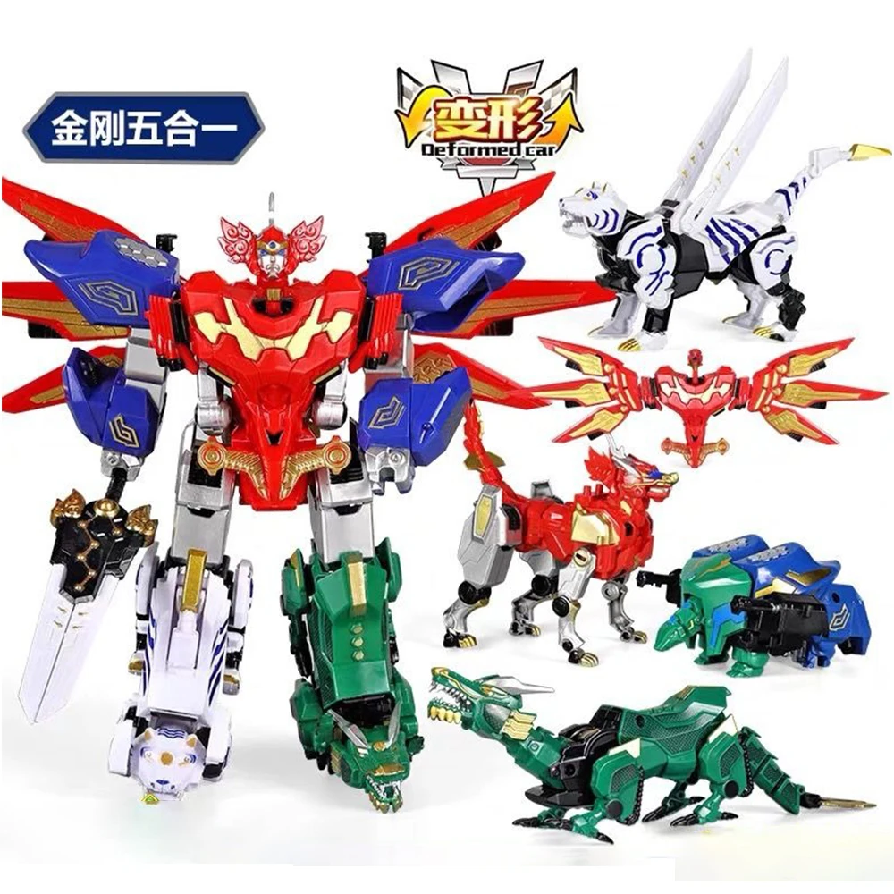 Model Kit Megazord - Nowe zabawki dla dzieci 2026, prezenty,
