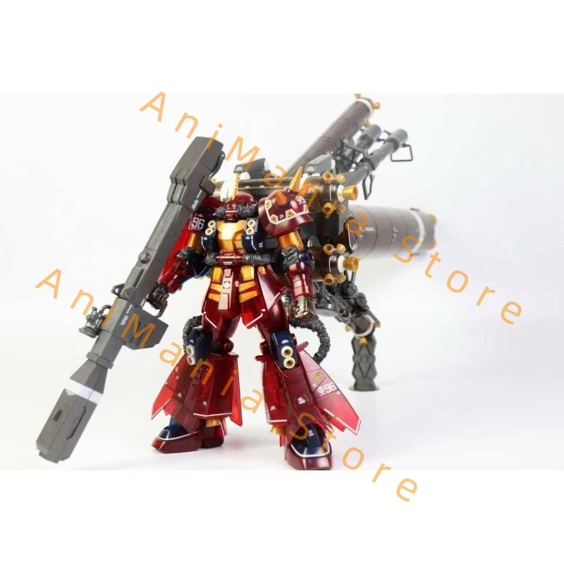 Figurka Zaku MS-06R w przezroc – Model Kit Zaku recenzja i cena