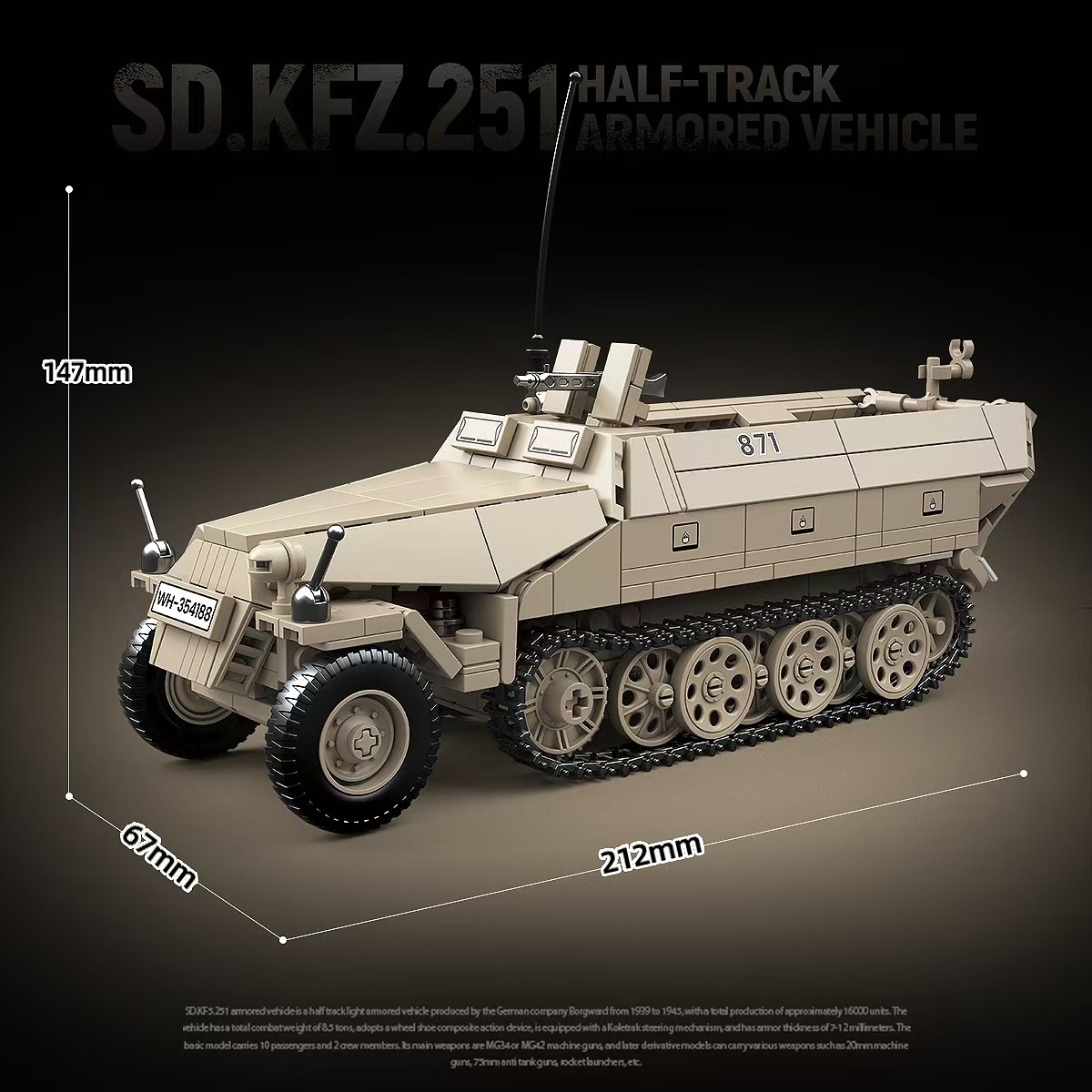 Klocki konstrukcyjne Quan Guan – Model Kit Armored Core recenzja i cena