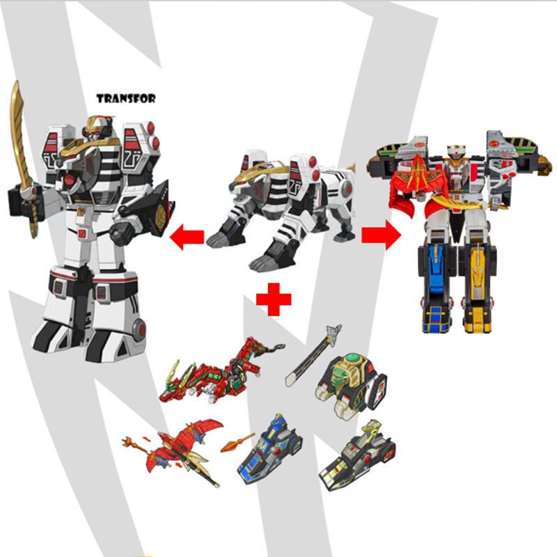 Zabawki Playmates Power Ranger – Model Kit Megazord recenzja i cena