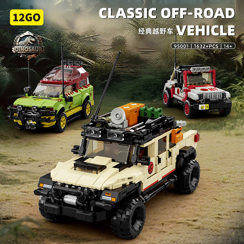 1632 elementów Zestaw klocków  – Model Kit Dinosaur recenzja i cena