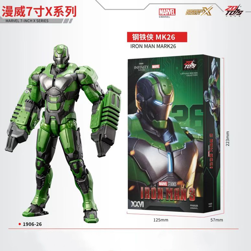 ZD Toys Iron Man Figurka akcji – Model Kit Iron Man Mark 50 recenzja i cena