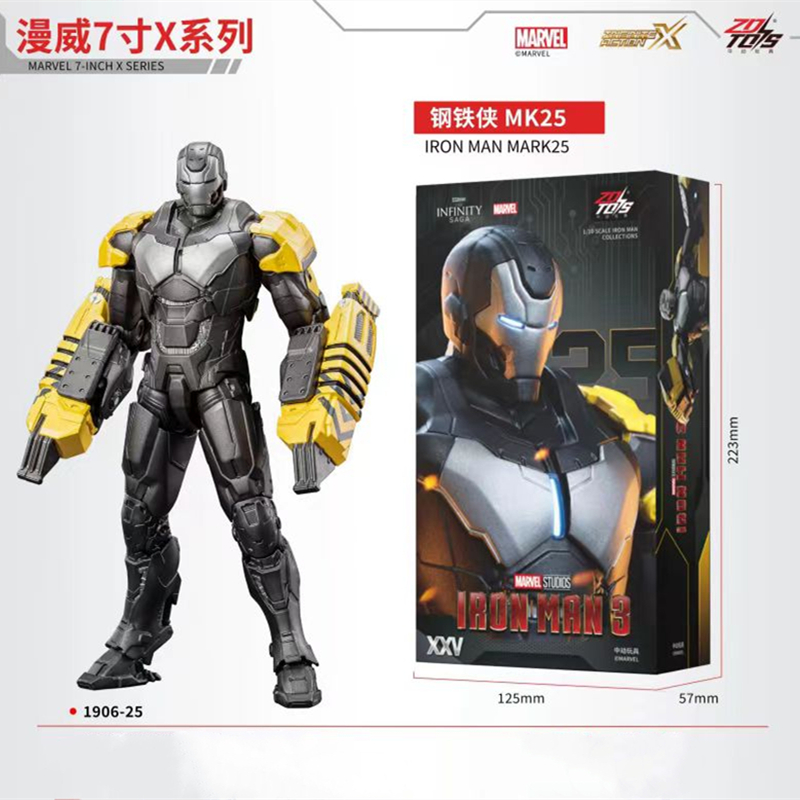 ZD Toys Iron Man Figurka akcji – Model Kit Iron Man Mark 50 recenzja i cena