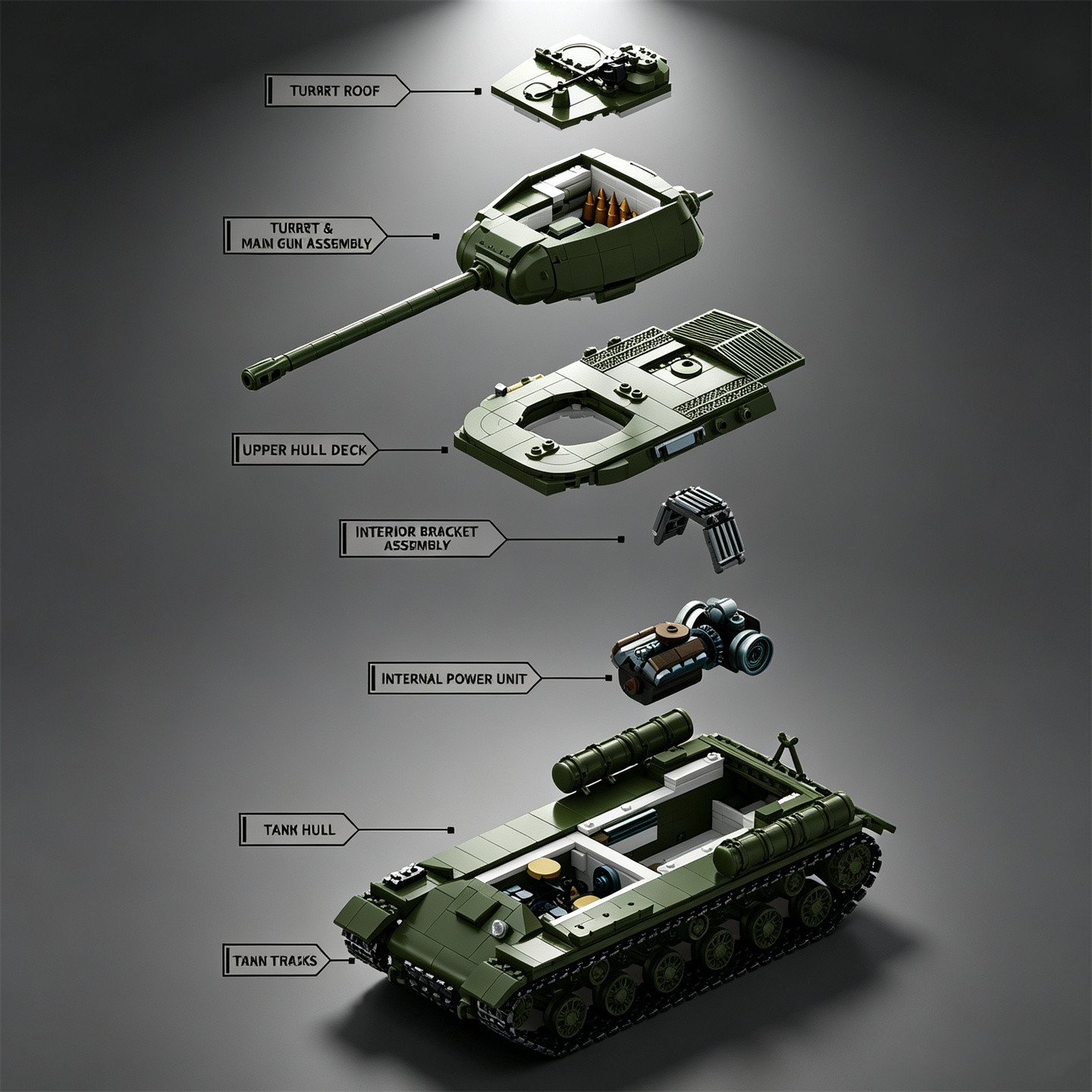 Ciężki czołg sowietski IS-2 ty – Model Kit Armored Core recenzja i cena