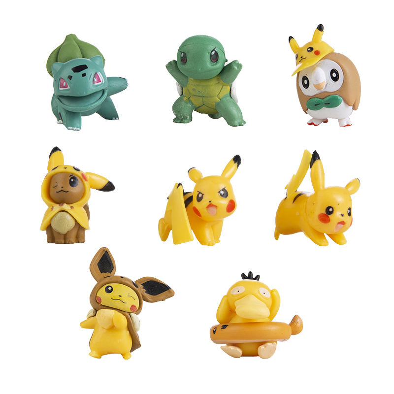 Nowy 3-8CM Pokemon gorące kres – Model Kit Eevee recenzja i cena