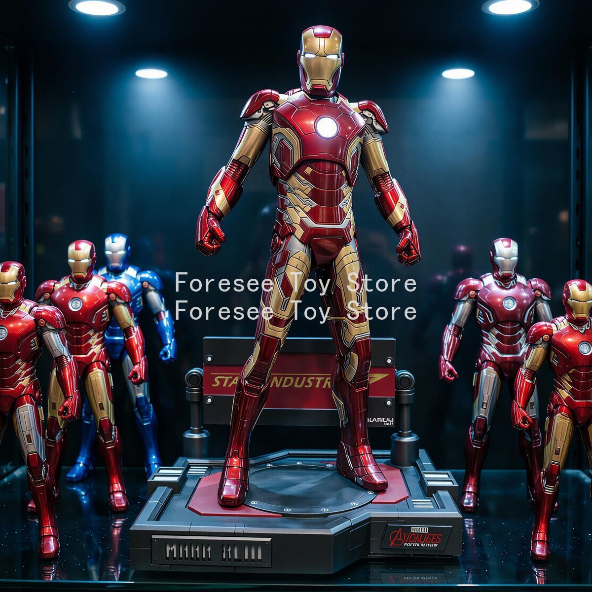 Nowe 45cm Figurki Akcji Marvel – Model Kit Iron Man Mark 50 recenzja i cena