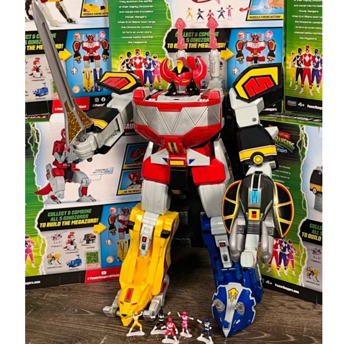 Anime ULTIMATE MEGA THUNDERZOR – Model Kit Megazord recenzja i cena