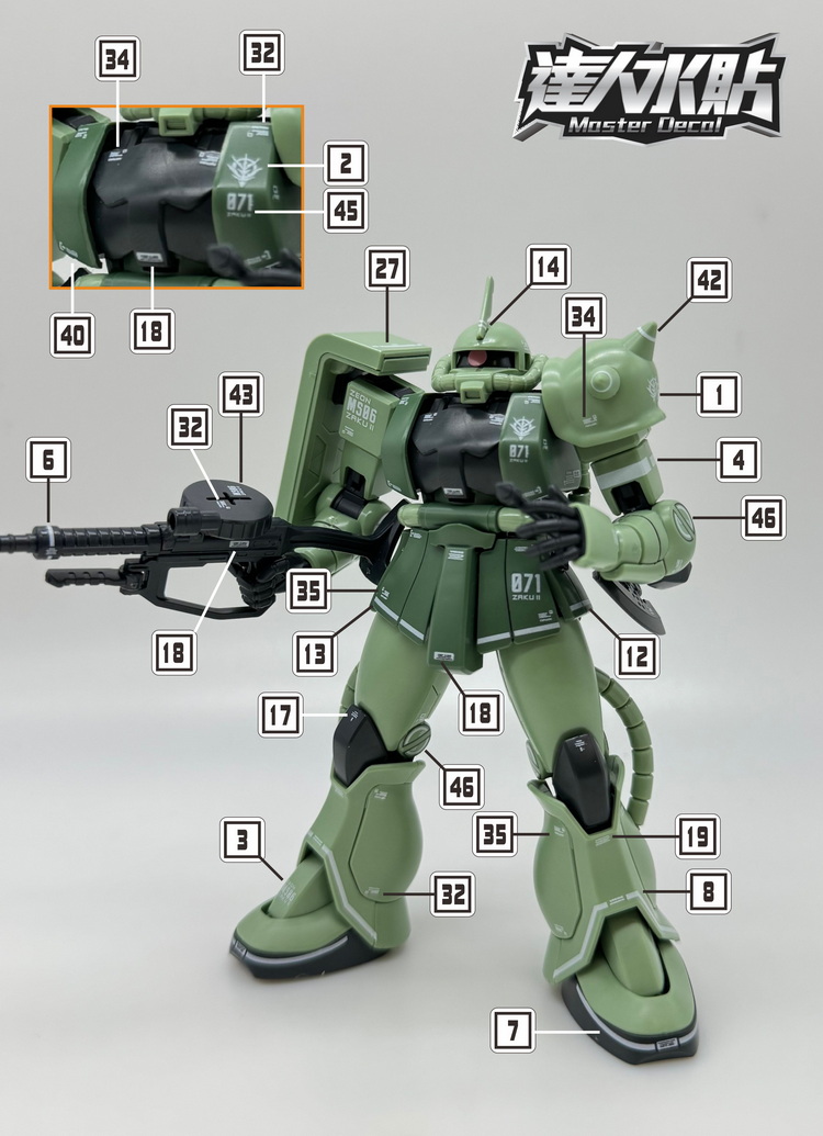 Master Decal H028 Fluorescency – Model Kit Gundam Wing recenzja i cena