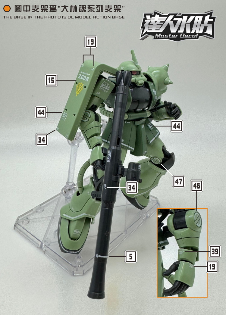 Master Decal H028 Fluorescency – Model Kit Gundam Wing recenzja i cena