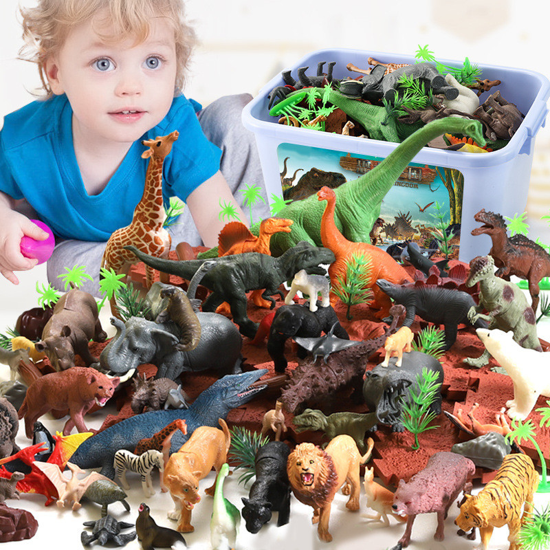 44 szt. Zestaw jurajskich dino – Model Kit Dinosaur recenzja i cena