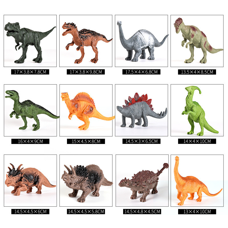 44 szt. Zestaw jurajskich dino – Model Kit Dinosaur recenzja i cena