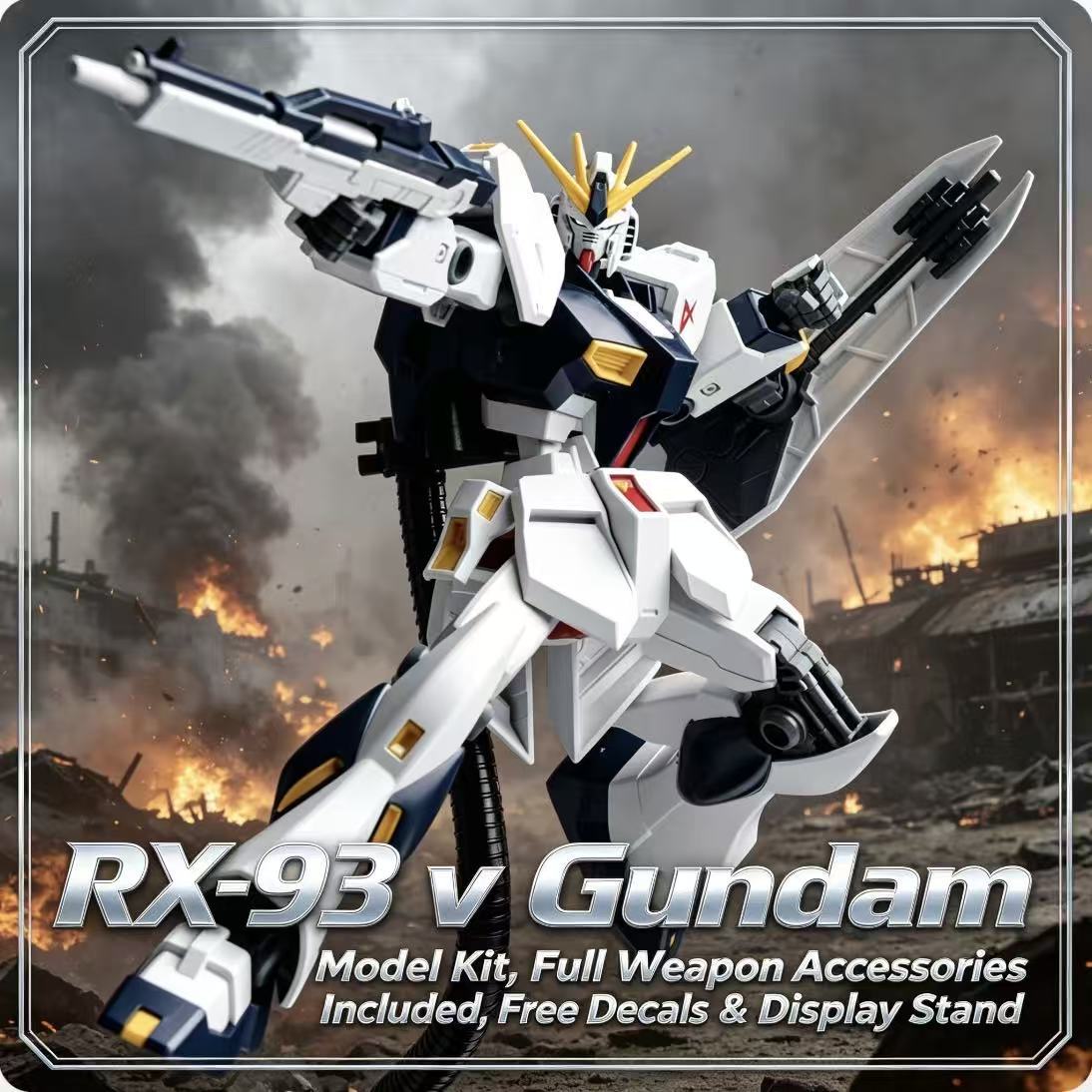 93HG 1/144 ENTRY GRADE RX-93 V – Model Kit Entry Grade recenzja i cena