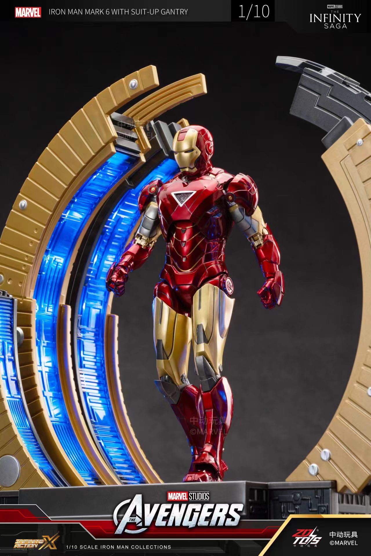 Oryginalna figurka akcji ZD To – Model Kit Iron Man Mark 50 recenzja i cena
