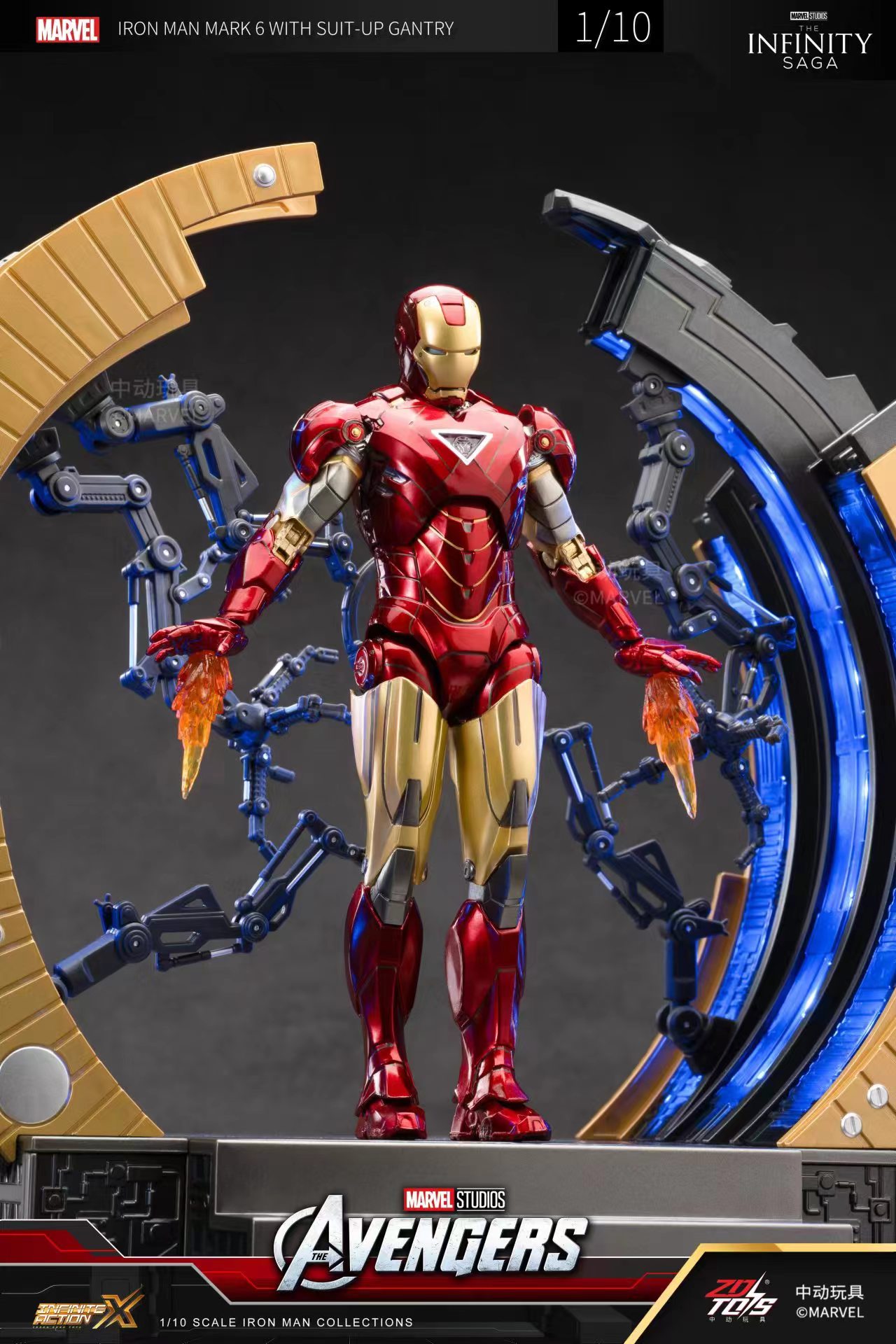 Oryginalna figurka akcji ZD To – Model Kit Iron Man Mark 50 recenzja i cena